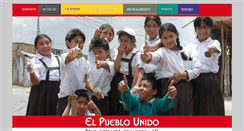 Desktop Screenshot of el-pueblo-unido.de